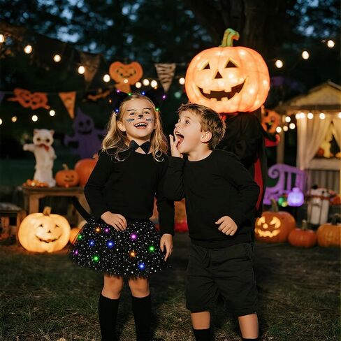 أزياء قطة أسود للفتيات LED HALLOWEEN COMPTION in Kuwait