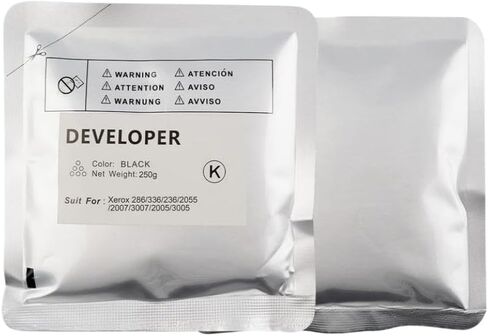 1pcs Universal DC286 Developer Powder Compatible with 286 336 236 2055 2007 3007 2005 3005 Refill Printer Iron Powder(1pcs Black 250G) in Saudi Arabia