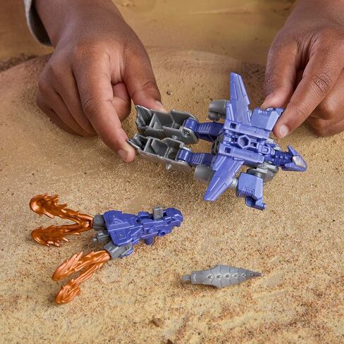 Transformers CYBERWORLD Galvatron Armored Cyber Changers 4-Inch Action Figure, Quick Change to Dragon Mode, Robot Toys for Boys and Girls 6 and Up in Saudi Arabia