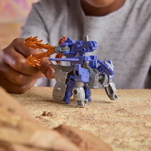 Transformers CYBERWORLD Galvatron Armored Cyber Changers 4-Inch Action Figure, Quick Change to Dragon Mode, Robot Toys for Boys and Girls 6 and Up in Saudi Arabia