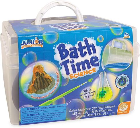 MindWare Junior Science Academy: Bath Time Science – 5 Amazing Beginning Science Experiments for Kids Ages 4 & Up – Boys & Girls Have Fun Learning About Science at Home in Saudi Arabia
