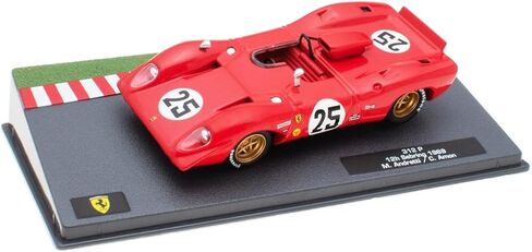 OPO 10 - Miniature car 1/43 Ferrari 312 P - 12h Sebring 1969 ANDRETTI - FT013 in Saudi Arabia