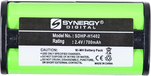 Synergy Digital Wireless Headset Battery, Compatible with Sony BP-HP550-11 Wireless Headset, (Ni-MH, 2.4V, 700 mAh) Ultra High Capacity, Replacement for Sony BP-HP550-11 Battery in Saudi Arabia