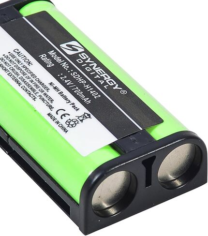 Synergy Digital Wireless Headset Battery, Compatible with Sony BP-HP550-11 Wireless Headset, (Ni-MH, 2.4V, 700 mAh) Ultra High Capacity, Replacement for Sony BP-HP550-11 Battery in Saudi Arabia