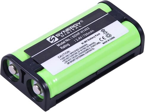 Synergy Digital Wireless Headset Battery, Compatible with Sony BP-HP550-11 Wireless Headset, (Ni-MH, 2.4V, 700 mAh) Ultra High Capacity, Replacement for Sony BP-HP550-11 Battery in Saudi Arabia