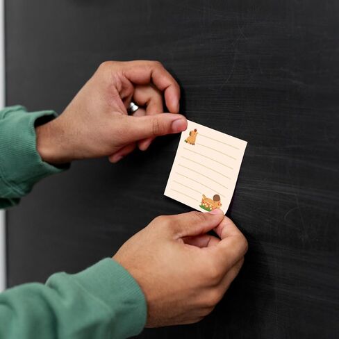 Capybara Gifts Sticky Notes - 9 PCS Cute Animal Self Stick Note for Capybara Lovers Adhesive Notepad to Do List Memo Pads School Stationery Supplies Funny Gift for Students Teacher 3x3 Inches in Kuwait