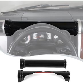 LLKUANG ABS لوحة القيادة المركزية للسيارة غطاء شرائط زخرفية لسيارة Toyota FJ Cruiser (XJ10) 2007-2022 ملحقات السيارة الداخلية - قطعتان (أحمر) (غير مناسب RHD) in Kuwait