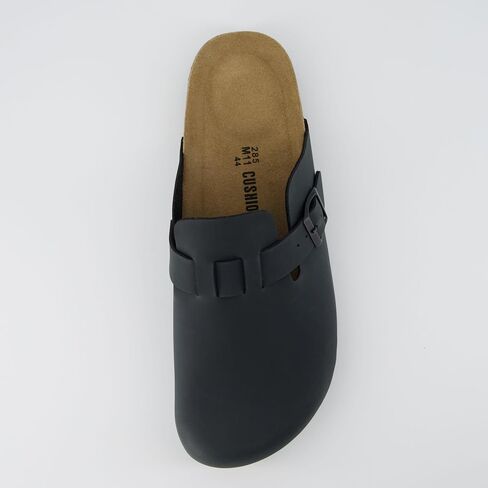 CUSHIONAIRE Haze Mens Clogs | Comfortable Slip-On Clogs for Men with Arch Support and Cork Suede Footbed | Perfect Potato Shoes for Indoor & Outdoor Use in Kuwait