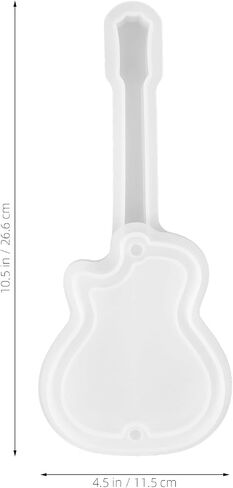 Box Resin Molds, Guitar Shape Jewelry Storage Box Resin Casting Mold Reusable Guitar Shape Epoxy Mould for DIY Crafts in Saudi Arabia
