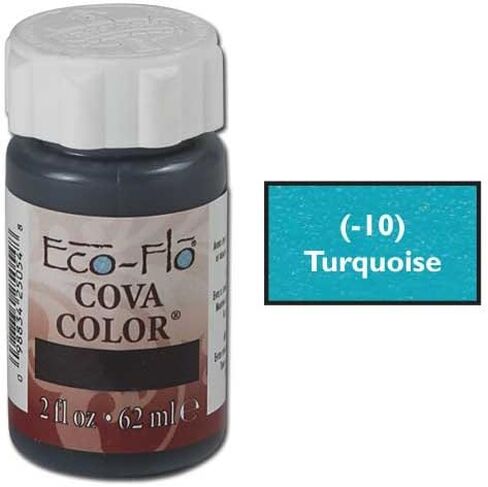 Tandy Leather Eco-Flo Cova Color 2 oz Turquoise 2602-10 in Saudi Arabia