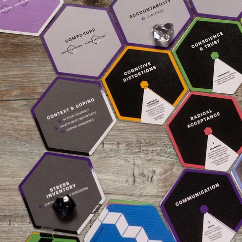 CATHARSIS Catharsis Method - Emotional Intelligence Solitaire & CBT Practice for Introspective Adults, Teens, Friends, & Couples - Therapy Cards for Personal Development, Ages 15+, 1-2 Players in Saudi Arabia