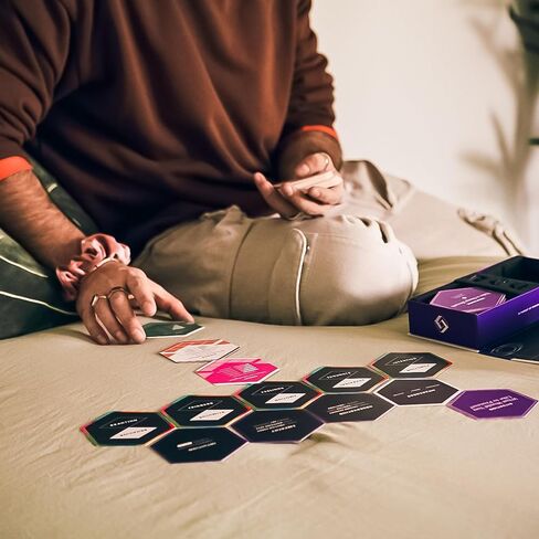 CATHARSIS Catharsis Method - Emotional Intelligence Solitaire & CBT Practice for Introspective Adults, Teens, Friends, & Couples - Therapy Cards for Personal Development, Ages 15+, 1-2 Players in Saudi Arabia