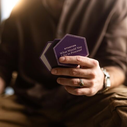 CATHARSIS Catharsis Method - Emotional Intelligence Solitaire & CBT Practice for Introspective Adults, Teens, Friends, & Couples - Therapy Cards for Personal Development, Ages 15+, 1-2 Players in Saudi Arabia