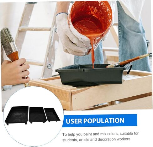أداة ضبط الأدوات المتواضعة 3pcs لتصاريح لصواني الطلاء بأداة طلاء حاوية كبيرة الحاوية in Kuwait