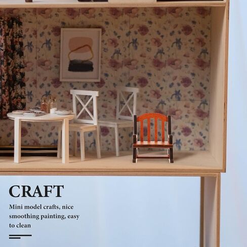دمية منزل كراسي Dollhouse كراسي مصغرة Dollhous in Kuwait