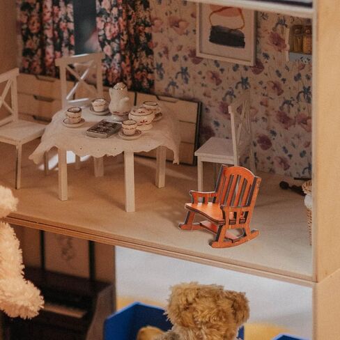 دمية منزل كراسي Dollhouse كراسي مصغرة Dollhous in Kuwait