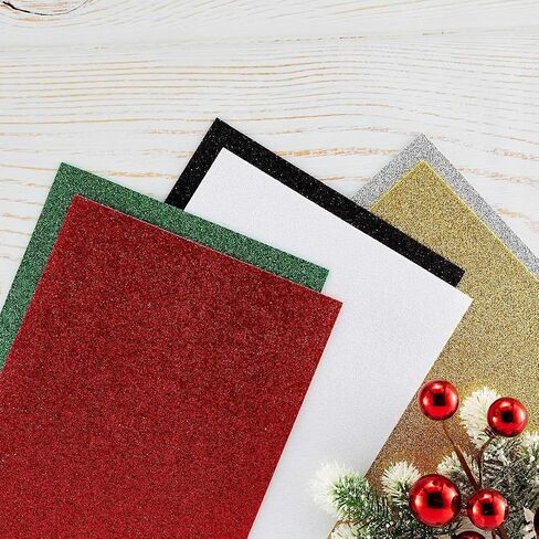 Spellbinders Papercrafts ، Inc Gold & Silver Spellbinders Slouts Glitter Sheets 8.5 "x11" 10/pkg in Saudi Arabia