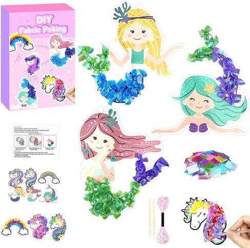 Poke-in Fun Art and Crafts,Pumpkin Decoration Craft Kits,Make Pumpkin Face,Mess Free Kids' Paper Craft Kits for Boys &Girls Age 4-10+,Party Activities Supplies Fall Thanksgiving Halloween Decoration in Saudi Arabia