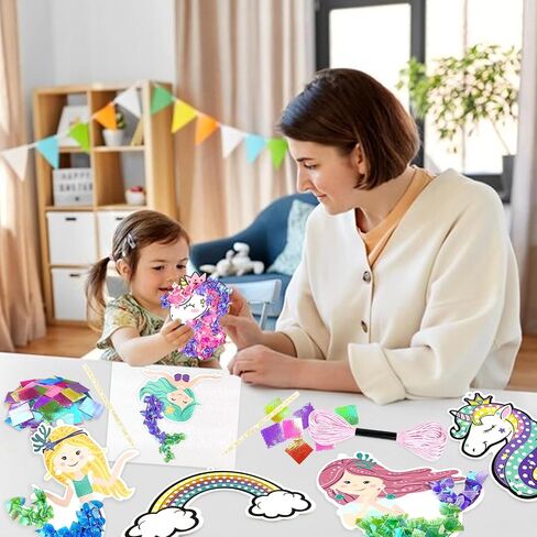 Poke-in Fun Art and Crafts,Pumpkin Decoration Craft Kits,Make Pumpkin Face,Mess Free Kids' Paper Craft Kits for Boys &Girls Age 4-10+,Party Activities Supplies Fall Thanksgiving Halloween Decoration in Saudi Arabia