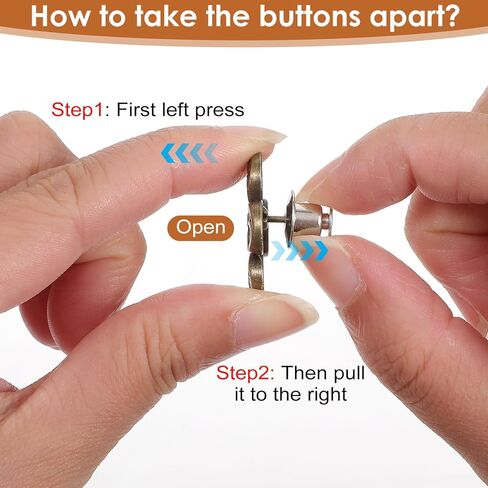 14 مجموعة ضيقة ضيقة بانت ، دبابيس أزرار اللؤلؤ ، دبابيس أزرار الزهور للجينز الفضفاض in Kuwait