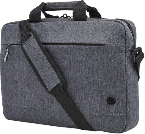 HP Prelude Topload Bag Bag - يناسب 15.6 "أجهزة الكمبيوتر المحمولة - نسيج متين مع طلاء مقاوم للماء ، مقصورة مبطنة وإغلاق أعلى زيب - مقابض مزدوجة ، حزام كروس ومرارة الأمتعة (1E7D7AA) in Saudi Arabia
