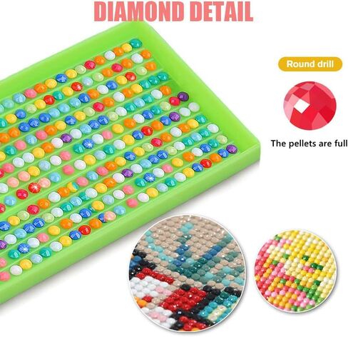 صور أنثى جدار الفن الهندي غطاء الرأس ريشة 5D فن الماس البالغين ، DIY Diamond Art الطلاء للديكور القماش 13.7x13.7inch/35x35cm in Saudi Arabia