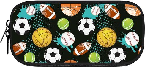فول & باس لطيف القطط علبة قلم رصاص كبيرة للفتيات الفتيان ، حقيبة قلم القلم القلم الكبير مع Flip Top Zipper ، العودة إلى لوازم المدرسة حامل القلم. in Saudi Arabia