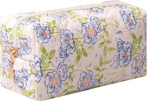 Pencil Case Office College School Storage Bag Pouch Holder Box Organizer Makeup Pouch Cosmetic Bag Aesthetic Cute Pen Case for Girls Boys Kids (A) in Kuwait