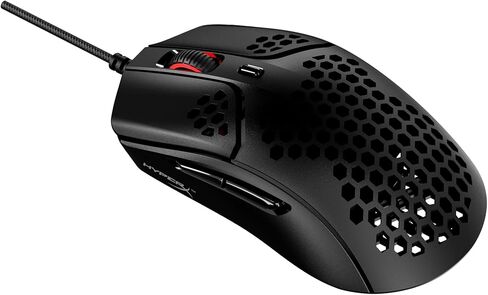 HyperX Pulsefire Haste Gaming Mouse 59g Hex Honeycomb Shell قابل للتخصيص RGB Hyperflex USB Cable 16000 DPI 6 أزرار قابلة للبرمجة للكمبيوتر PS5 PS4 Xbox Series X|S Xbox One (متجدد) in Saudi Arabia