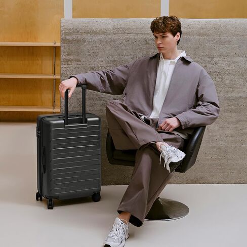 20" Carry on Luggage, Hard-Shell, TSA Lock, Lightweight, Spinner Suitcase Airline Approved in Kuwait