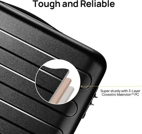 20" Carry on Luggage, Hard-Shell, TSA Lock, Lightweight, Spinner Suitcase Airline Approved in Kuwait