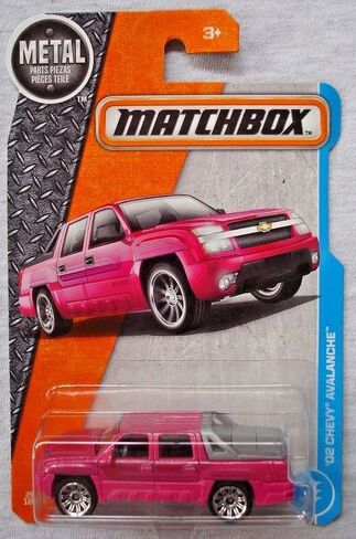 Matchbox 2017 MBX Adventure City 02 Chevy Avalanche 24/125 ، Pink in Saudi Arabia
