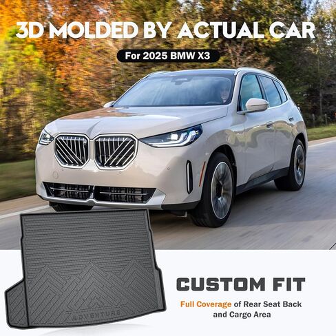 KUST Custom Fit Trunk Mat for 2020-2024 2025 Tesla Model Y Accessories 5 Seater (Not for 7 Seat) Cargo Mat Liner Back Seat Protector All Weather Protection Black in Saudi Arabia