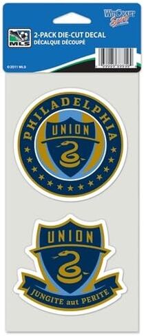 Wincraft Soccer Perfect Cut Decal (Set of 2) in Saudi Arabia