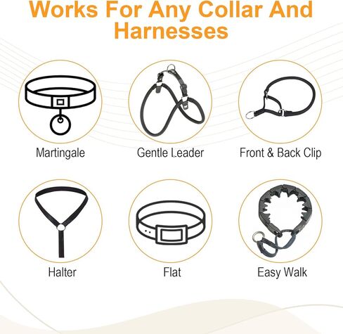 مقطع السلامة من طوق الكلب الشق ، مقود الكلب المزدوج مع بديل حزام الكتف العالمي وموصل قفل المشبك المزدوج ، الأسود in Kuwait