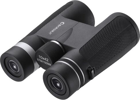 Barska Lucid View Compact Binoculars - Roof Prisms, Fully Coated Optics, Center Focus, Rubber Armor Grip – Lightweight for Hiking, Bird Watching, Travel in Saudi Arabia