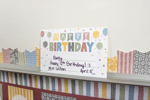 Teacher Created Resources Classroom Cottage Happy Birthday Awards (TCR7199) in Saudi Arabia