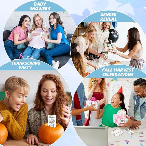 60 Pieces Pink Little Pumpkin Baby Shower Scratch Off Cards Stickers Thanksgiving Day Games Fall Harvest Party Gift for Festive Raffle Tickets 3.5 x 2 inch Baby Shower Scratch Off Game Girl Supplies in Saudi Arabia