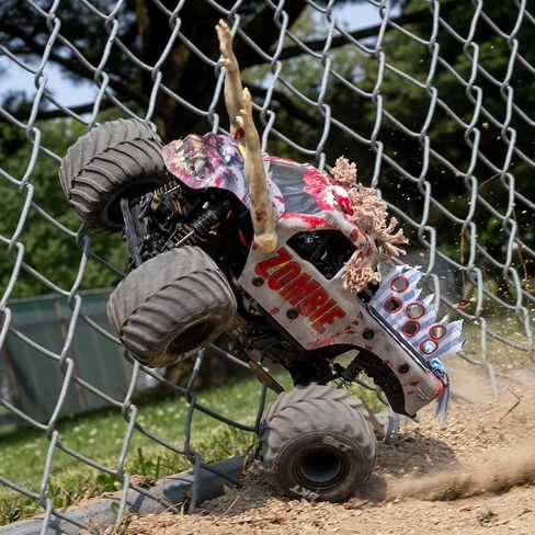 LOSI 1/18 MINI LMT ZOMBIE 2S 4X4 RTR BRINTHER MONSTER TRACK BUTTION in Saudi Arabia