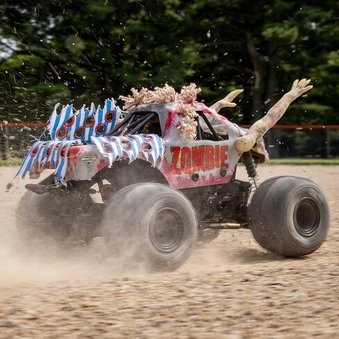 LOSI 1/18 MINI LMT ZOMBIE 2S 4X4 RTR BRINTHER MONSTER TRACK BUTTION in Saudi Arabia
