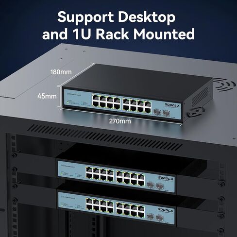 6 منافذ 2.5G محول سهل التحكم عبر الويب، 4 منافذ Base-T 4 x 2.5G، 2 x 10G SFP+، تجميع ثابت، QoS/VLAN/IGMP، محول شبكة Homelab بسرعة 2.5 جيجابت in Kuwait
