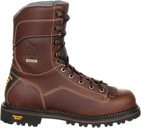 Georgia Boot AMP LT Logger Composite Toe Waterproof Work Boot Size 9.5(W) in Saudi Arabia