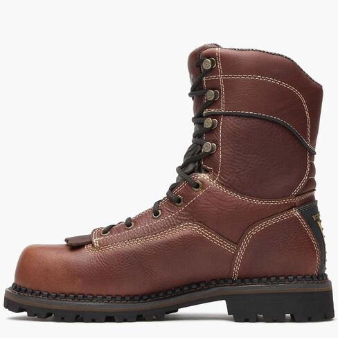 Georgia Boot AMP LT Logger Composite Toe Waterproof Work Boot Size 9.5(W) in Saudi Arabia