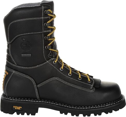 Georgia Boot AMP LT Logger Composite Toe Waterproof Work Boot Size 9.5(W) in Saudi Arabia