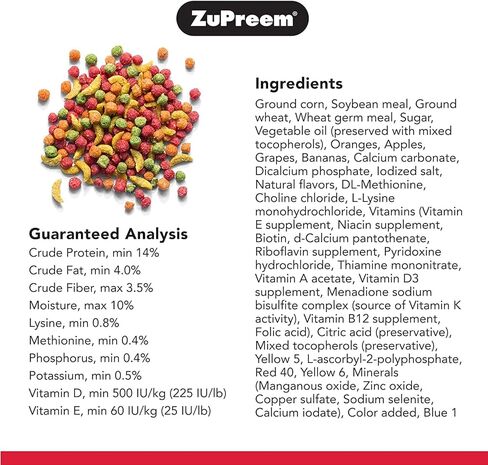 Zupreem 230305 Fruitblend X-Small Canary/Finch Food, 14-Ounce in Kuwait