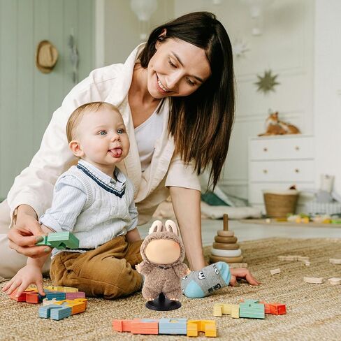 حامل دمية 6pcs ، معروض قابلة للتعديل ، حامل ، حامل ، إكسسوارات الدعم لزخرفة المكاتب المنزلية للعبّة 4-8 بوصة (أسود) in Saudi Arabia