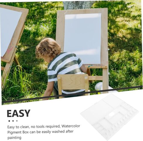 JOJOFUNY DIY المائية الصباغية مربع مربع البلاستيك الطلاء البلاستي in Saudi Arabia