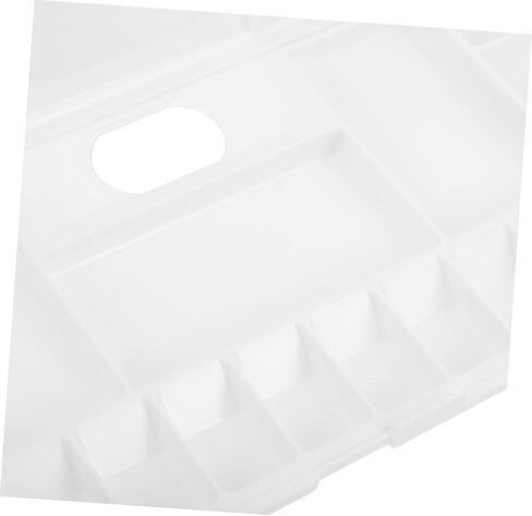 Homoyoyo 18-Grid قابلة للطي من البلاستيك ألوان مائية مقاومة للألوان المائية للفنانين DIY Paint Mixing Tray Lid مناسب للملوحة المائية والزيت in Saudi Arabia