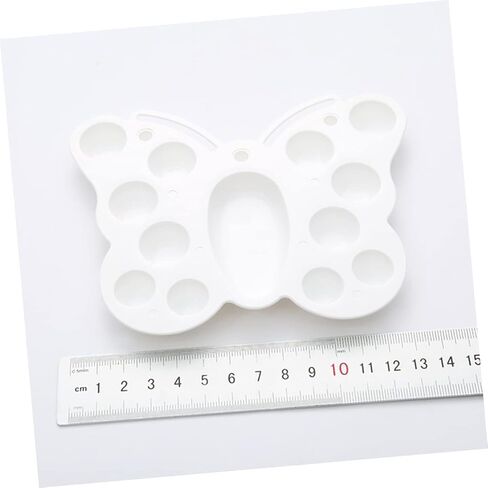 Uonlytech Butterfly-Shaped Multi-Function Painting Mixing Plate 12-Piece Creative Pigment Tray for Boys and Girls and Adults for Art Projects and Classroom Use in Saudi Arabia