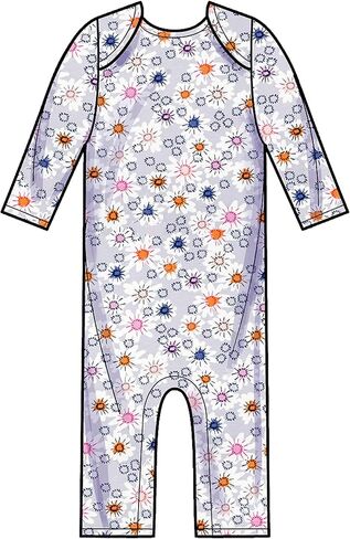 Simplicity Baby's Long Sleeve Romper و Caper Coper و Pullover Dress Packet ، رمز 9282 نمط الخياطة ، أحجام XS-XL ، أبيض in Saudi Arabia